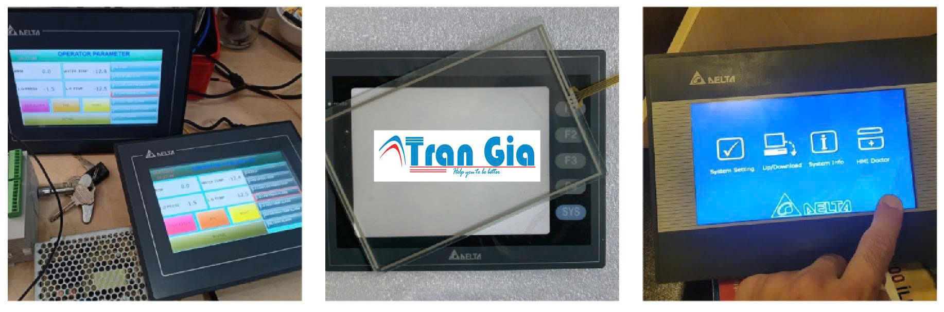 Dịch vụ bảo hành và sửa chữa màn hình Delta & trung tâm sửa màn hình HMI Delta uy tín 