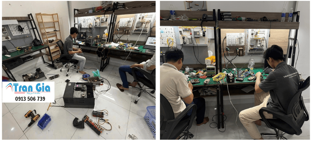 Sửa màn hình Omron lỗi cảm ứng bấm không được, bấm màn hình bị đơ, thay cảm ứng màn hình sửa lấy gấp 