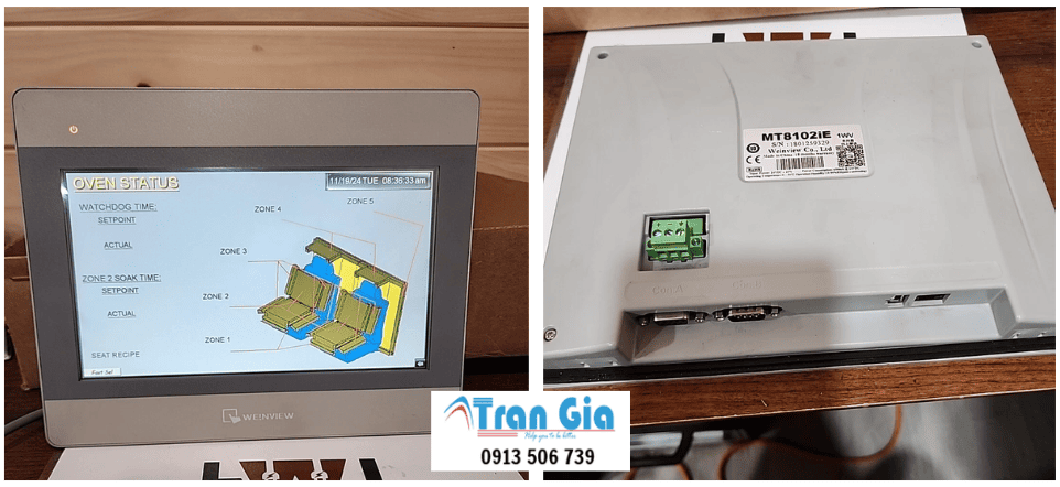 Sửa màn hình Weinview không lên hình, sửa màn hình không sáng, màn hình bị tối với kinh nghiệm lâu năm