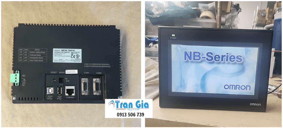 Sửa màn hình Omron lỗi cảm ứng bấm không được, bấm màn hình bị đơ, thay cảm ứng màn hình sửa lấy gấp