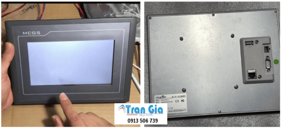 Sửa màn hình MCGS lỗi cảm ứng bấm không được, bấm màn hình bị đơ, thay cảm ứng màn hình xử lý nhanh hết lỗi