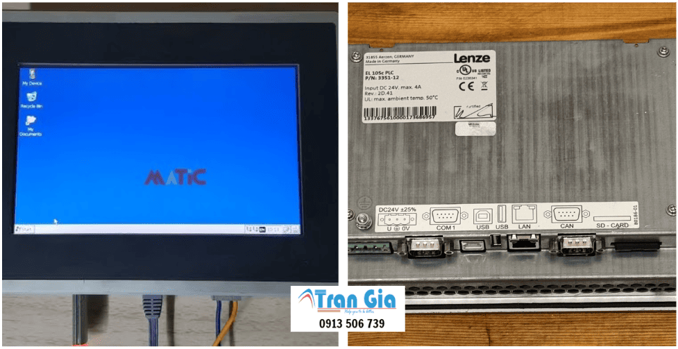 Nơi sửa màn hình điều khiển Lenze EPM-H502 báo lỗi, kiểm tra nhanh