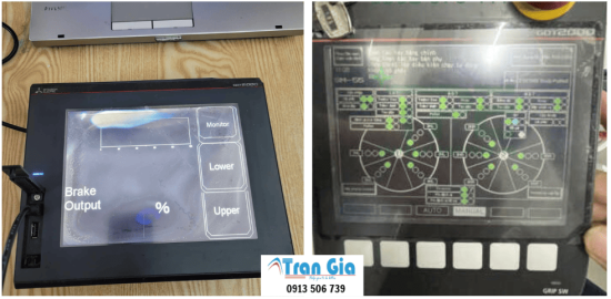 Dịch vụ sửa lấy ngay màn hình Mitsubishi Lỗi Bấm Cảm ứng Không Được, Loạn Cảm ứng