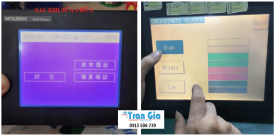 Dịch vụ sửa lấy ngay màn hình Mitsubishi Lỗi Bấm Cảm ứng Không Được, Loạn Cảm ứng Dịch vụ sửa lấy ngay màn hình Mitsubishi Lỗi Bấm Cảm ứng Không Được,