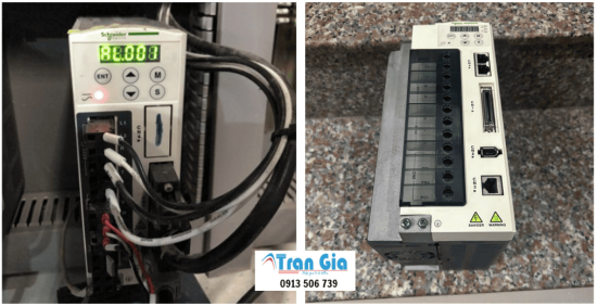 Sửa chữa  lỗi động cơ  Servo Schneider, thay linh kiện chính hãng