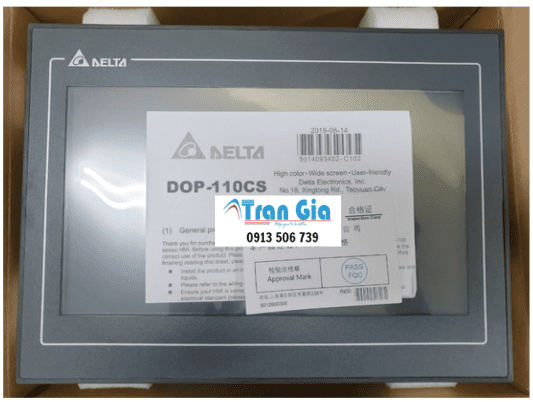 Bán màn hình Cảm ứng Delta 10 inch, Model DOP-110CS giá tốt chính hãng