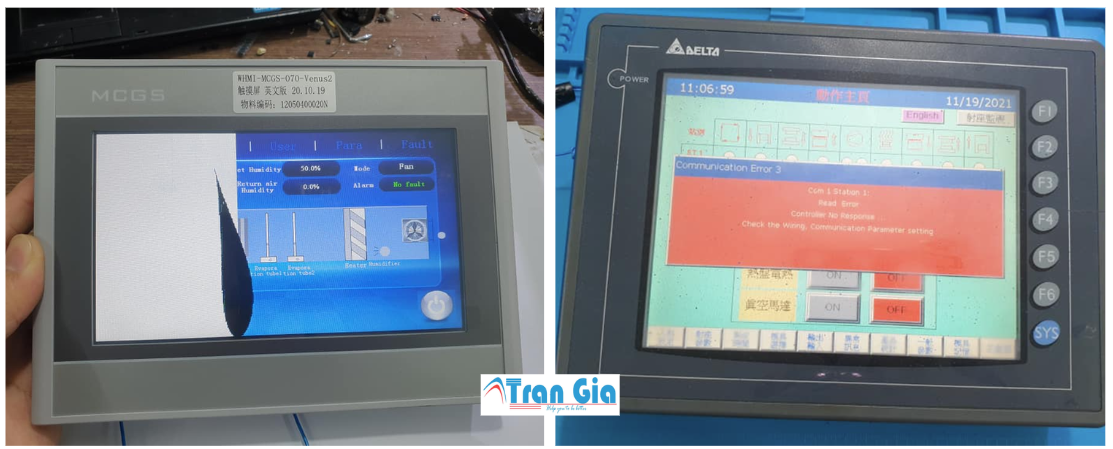 Chuyên Sửa Màn Hình HMI Panasonic báo lỗi lấy liền TP HCM