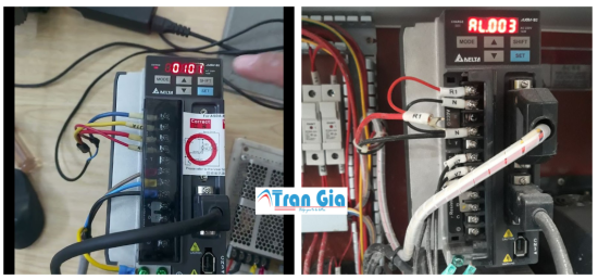 Chuyên cung cấp bảng mã lỗi Servo Delta báo lỗi hư hỏng chi tiết - TRAN GIA AUTOMATION