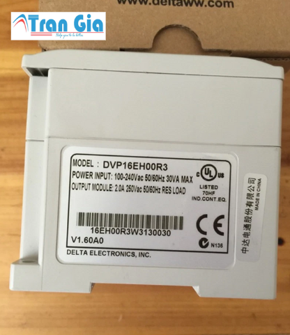 Bộ lập trình PLC Delta DVP16EH00R3 8 In/8 Out