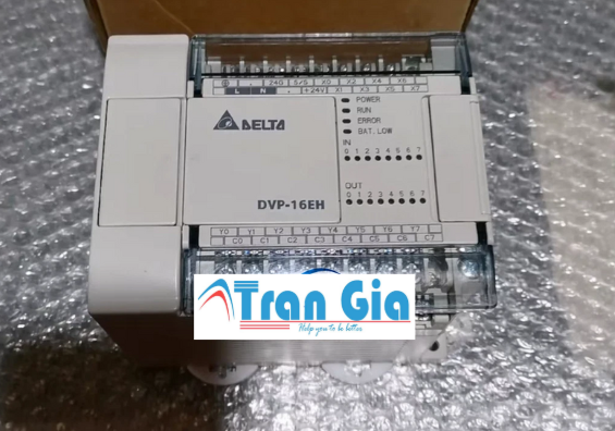 Bộ lập trình PLC Delta DVP16EH00T3 8 In/8 Out