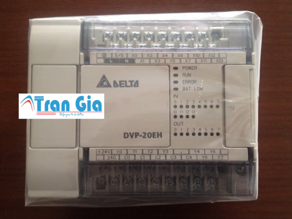 Bộ lập trình PLC Delta DVP20EH00T3 10 In/10 Out Transistor 220VAC