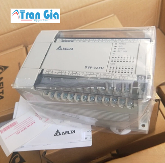 Bộ lập trình PLC Delta DVP32EH00T2 16 In/16 Out