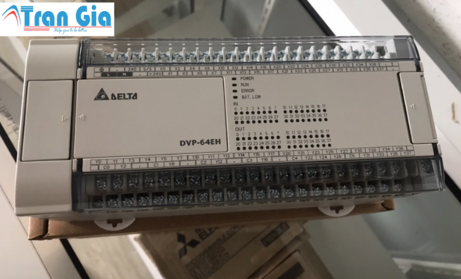 Bộ lập trình PLC Delta DVP64EH00T3 32 In/32 Out