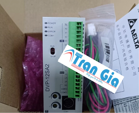 Bộ lập trình PLC Delta DVP12SA11T 8 In/4 Out