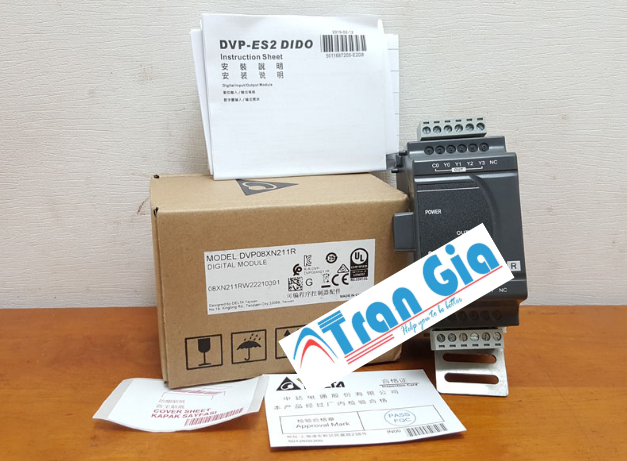 Module PLC DVP08XN211R Delta