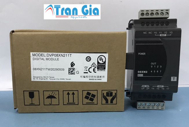 Module PLC DVP08XN211T Delta