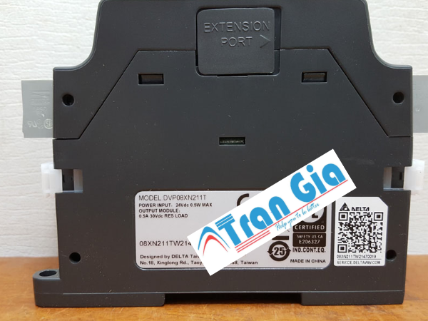 Module PLC DVP08XN211T Delta