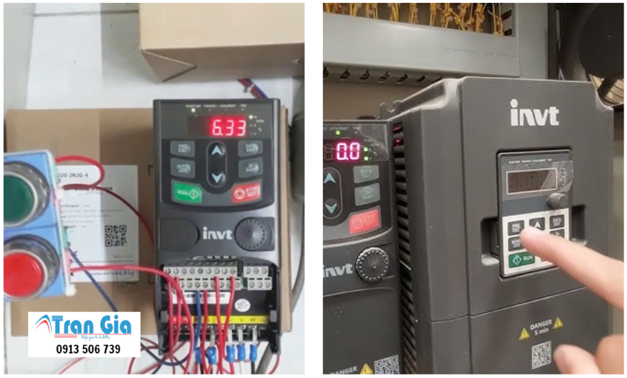 Công ty sửa biến tần INVT báo lỗi OV, BUS – UV giá rẻ bảo hành từ 3-6 tháng