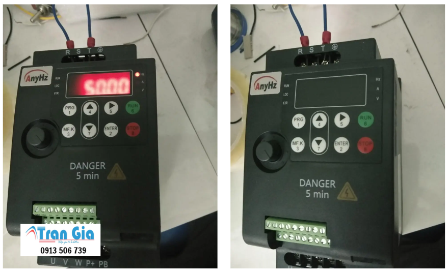 Công ty sửa biến tần Anyhz FTS 500 báo lỗi và hướng dẫn cách sửa biến tần Anyhz FTS 500