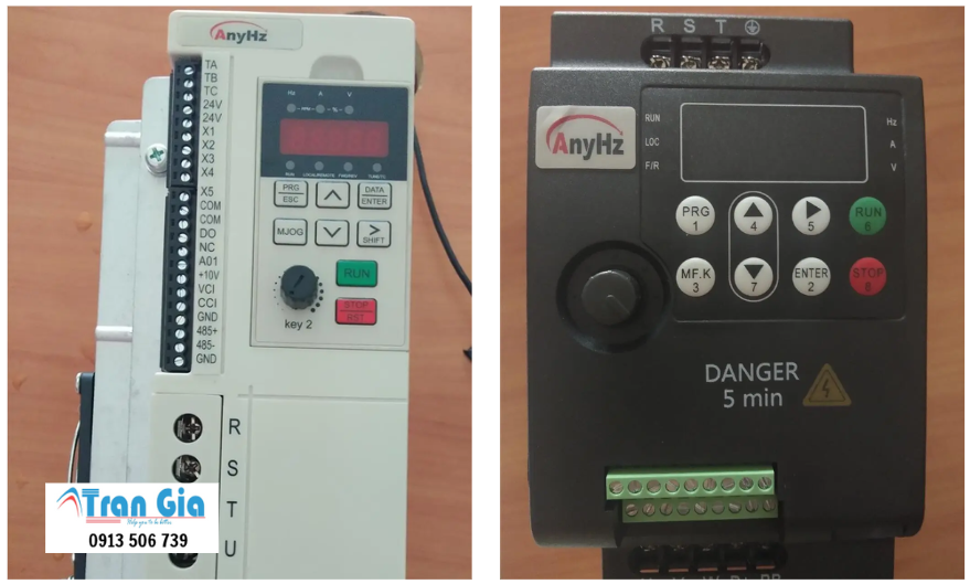 Công ty sửa biến tần Anyhz FTS 500 báo lỗi và hướng dẫn cách sửa biến tần Anyhz FTS 500