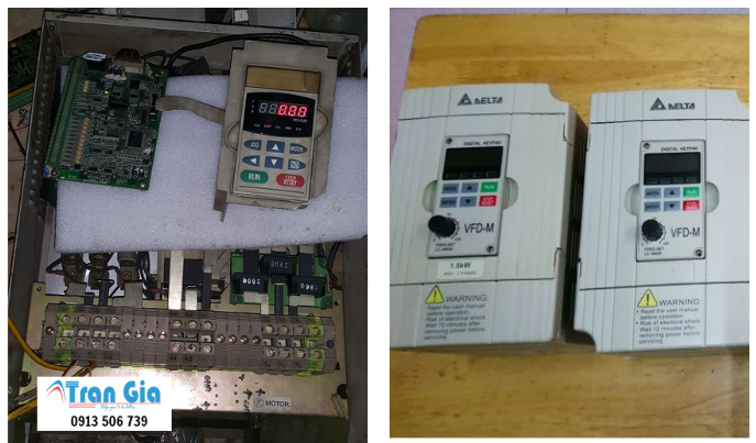 Công ty sửa biến tần Delta VFD-M linh kiện chính hãng