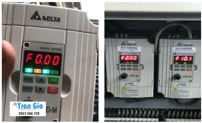 Công ty sửa biến tần Delta VFD-M linh kiện chính hãng