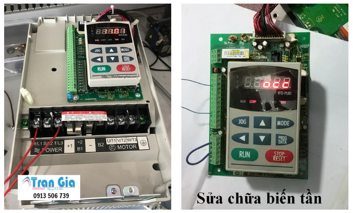 Công ty sửa biến tần Delta VFD-M linh kiện chính hãng