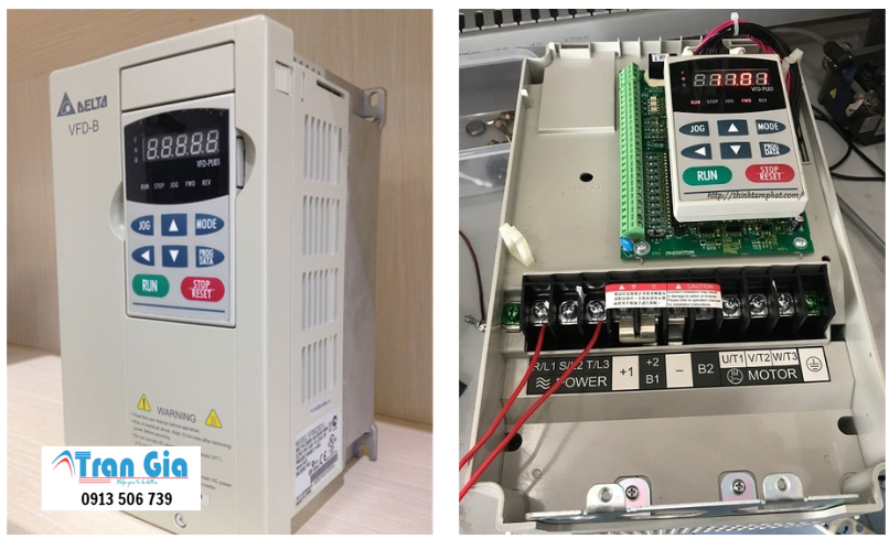 Công ty sửa biến tần Delta VFD-B uy tín linh kiện chính hãng