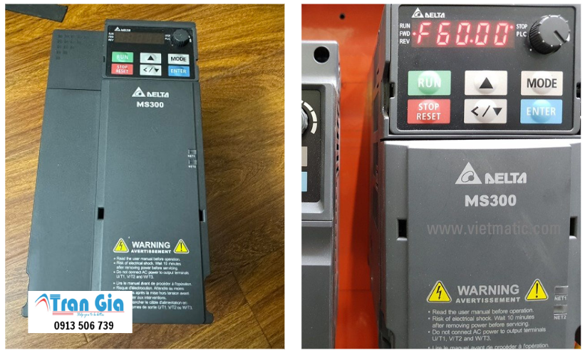 Sửa biến tần Delta dòng MS300 uy tín bảo hành linh kiện chính hãng 100%
