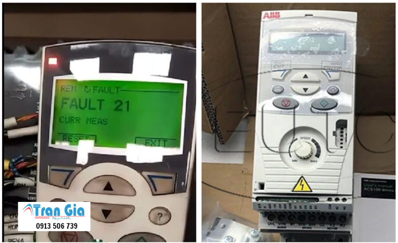 Sửa biến tần ABB ACS 150 dùng cho tải trung bình báo lỗi uy tín linh kiện chính hãng