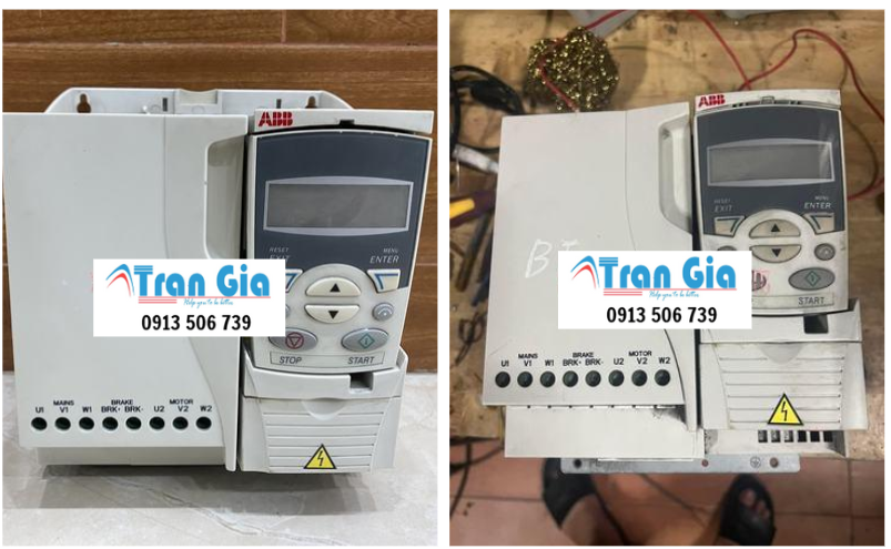 Sửa biến tần ABB ACS355 báo lỗi cam kết linh kiện chính hãng