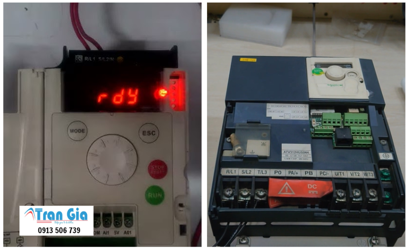 Sửa biến tần Schneider ATV12 bảo hành liên kiện chính hãng giá tốt