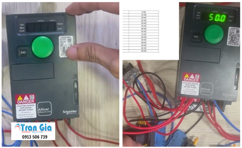 Sửa biến tần Schneider AVT320 báo lỗi uy tín, xử lý lỗi nhanh chóng