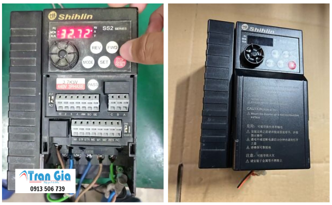 Sửa chữa biến tần Shihlin dòng SE3 chuyên dùng cho tải nặng bảo hành linh kiện chính hãng