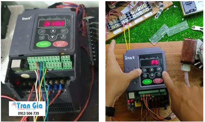 Sửa biến tần INVT CHF100A báo lỗi với giá cả phải chăng