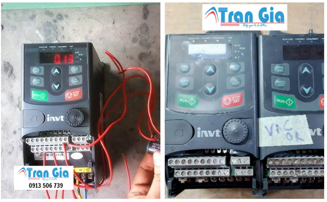 Sửa biến tần INVT CHF100A báo lỗi với giá cả phải chăng
