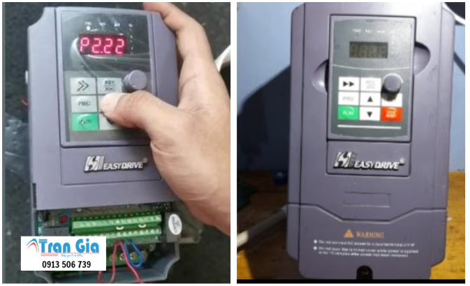 Sửa biến tần EasyDrive GT20 báo lỗi xử lý lỗi nhanh chóng bảo hành 3-6 tháng