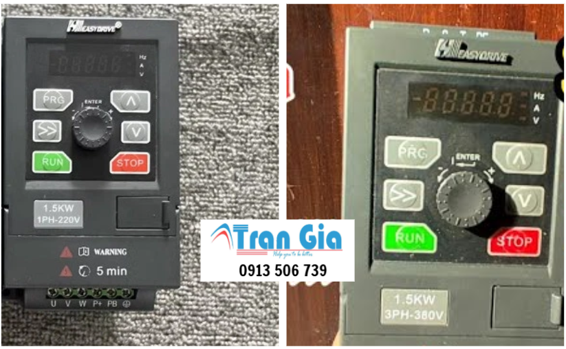 Sửa biến tần EasyDrive GT20 báo lỗi xử lý lỗi nhanh chóng bảo hành 3-6 tháng