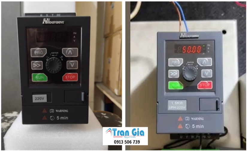 Sửa biến tần EasyDrive GT20 báo lỗi xử lý lỗi nhanh chóng bảo hành 3-6 tháng