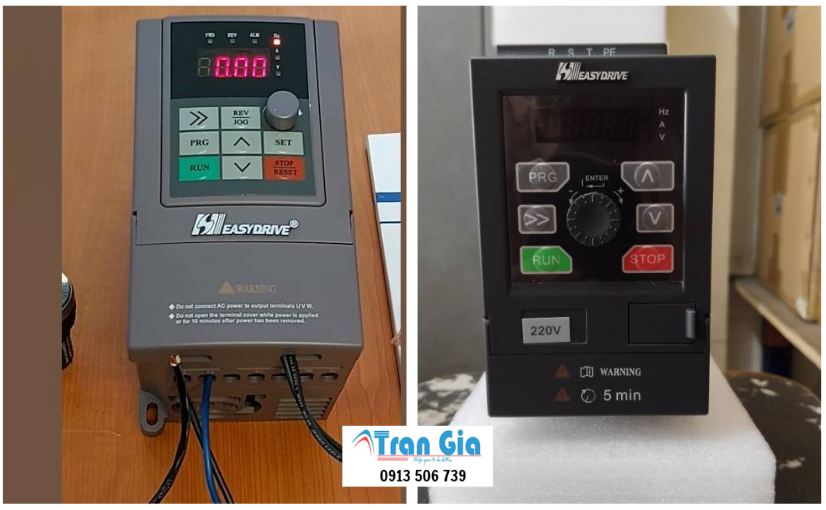 Sửa biến tần EasyDrive GT20 báo lỗi xử lý lỗi nhanh chóng bảo hành 3-6 tháng