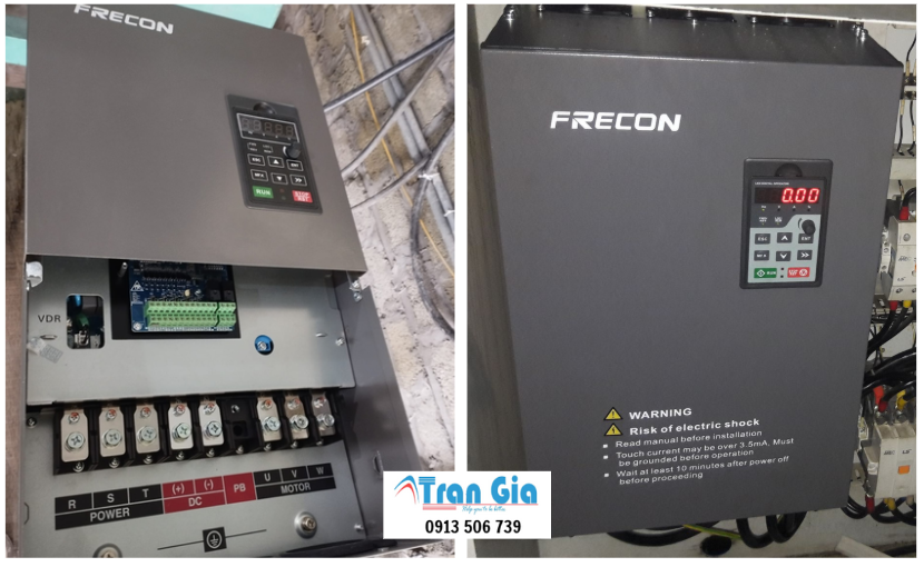 Sửa biến tần Frecon FR100, FR300, FR150A, FR200, FR500A báo lỗi và hướng dẫn cách sửa chữa chi tiết
