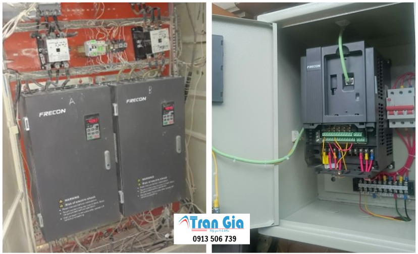Sửa biến tần Frecon FR100, FR300, FR150A, FR200, FR500A báo lỗi và hướng dẫn cách sửa chữa chi tiết