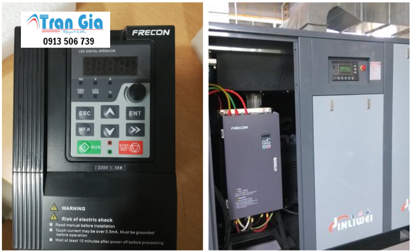 Sửa biến tần Frecon FR100, FR300, FR150A, FR200, FR500A báo lỗi và hướng dẫn cách sửa chữa chi tiết