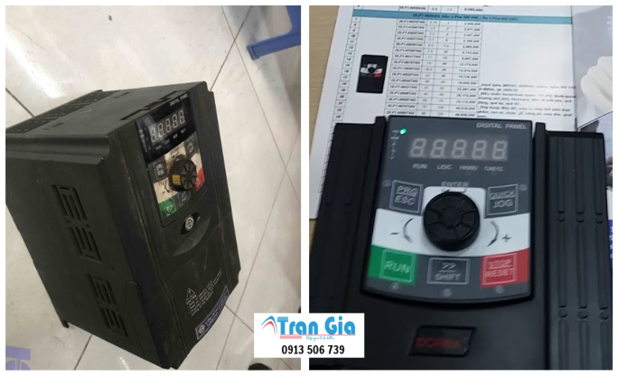 Sửa chữa biến tần DORNA dòng DLF1 báo lỗi và hướng dẫn khắc phục lỗi biến tần Dorna