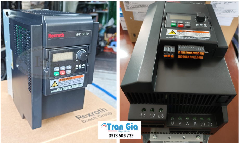 Dịch vụ sửa biến tần Rexroth Bosch VFC 3610, 5610 EFC 3610, 5610 bảo hành linh kiện chính hãng 3-6 tháng