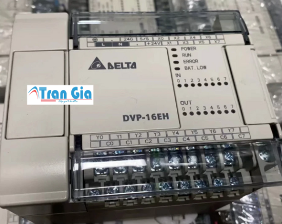 Bộ lập trình PLC Delta DVP16EH00T2 8 In/8 Out