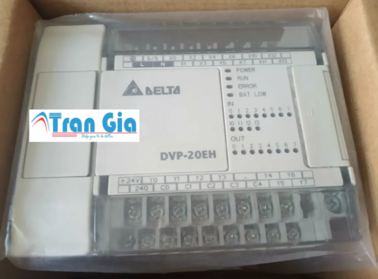 Bộ lập trình PLC Delta DVP20EH00R2 12 In/8 Out