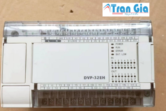 Bộ lập trình PLC Delta DVP32EH00T2 16 In/16 Out