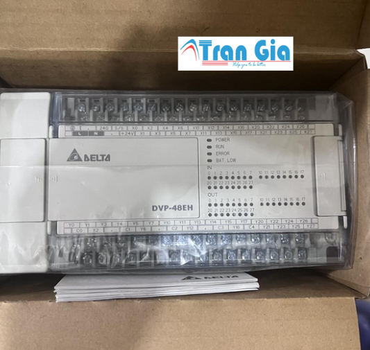Bộ lập trình PLC Delta DVP48EH00R2 24 In/24 Out