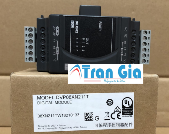 Module PLC DVP08XN211T Delta